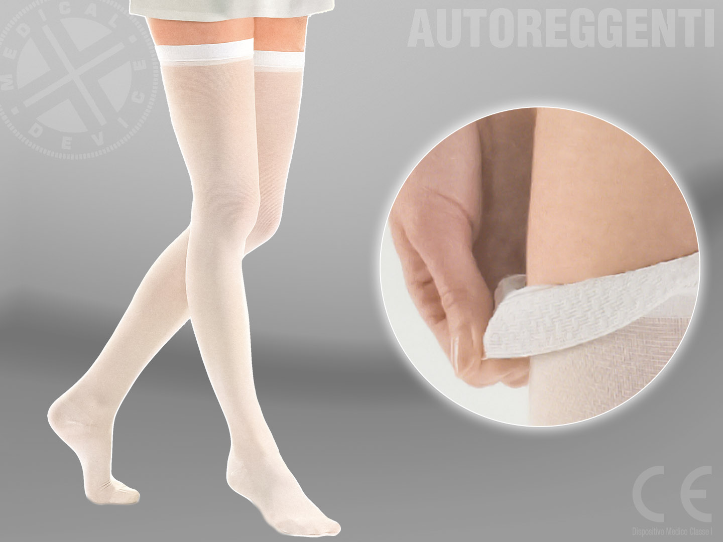 elly anti-embolism stay-up stockings apply the clinically-proven graduated pressure