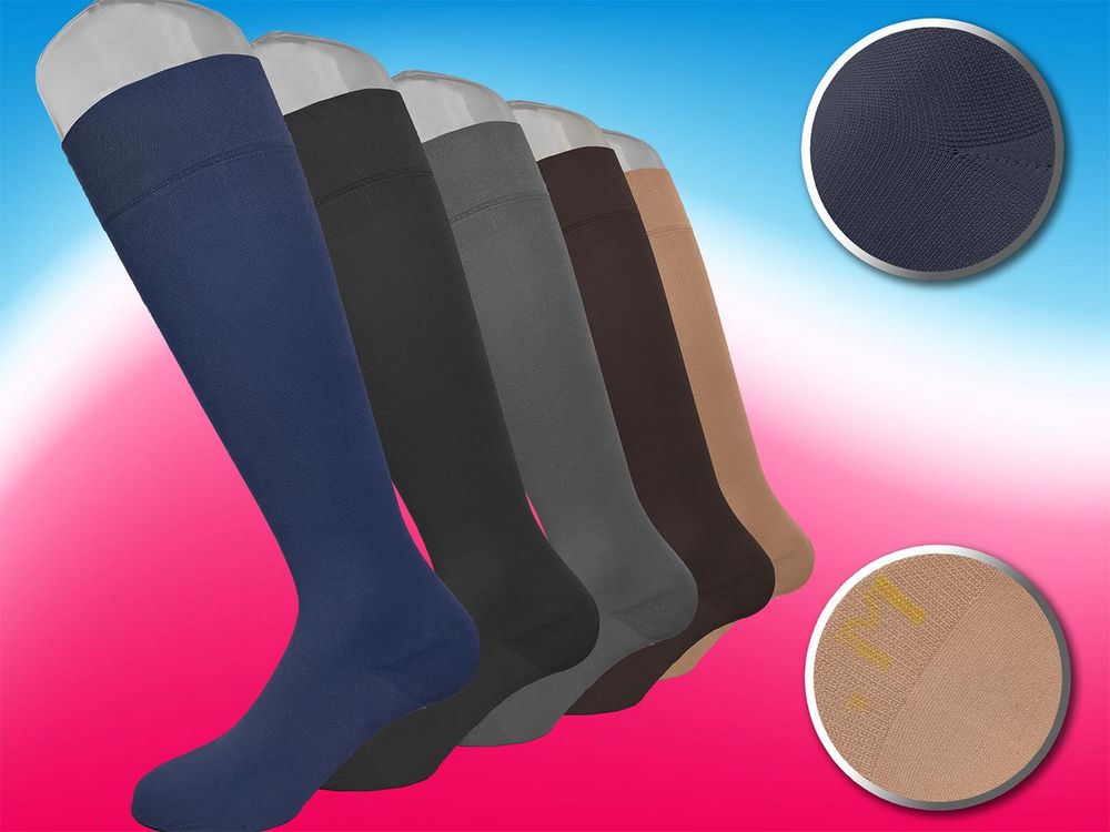 Antistress Elly Calze Collant Gambaletti autoreggenti Compressione Graduata uomo donna mmhg bellezza