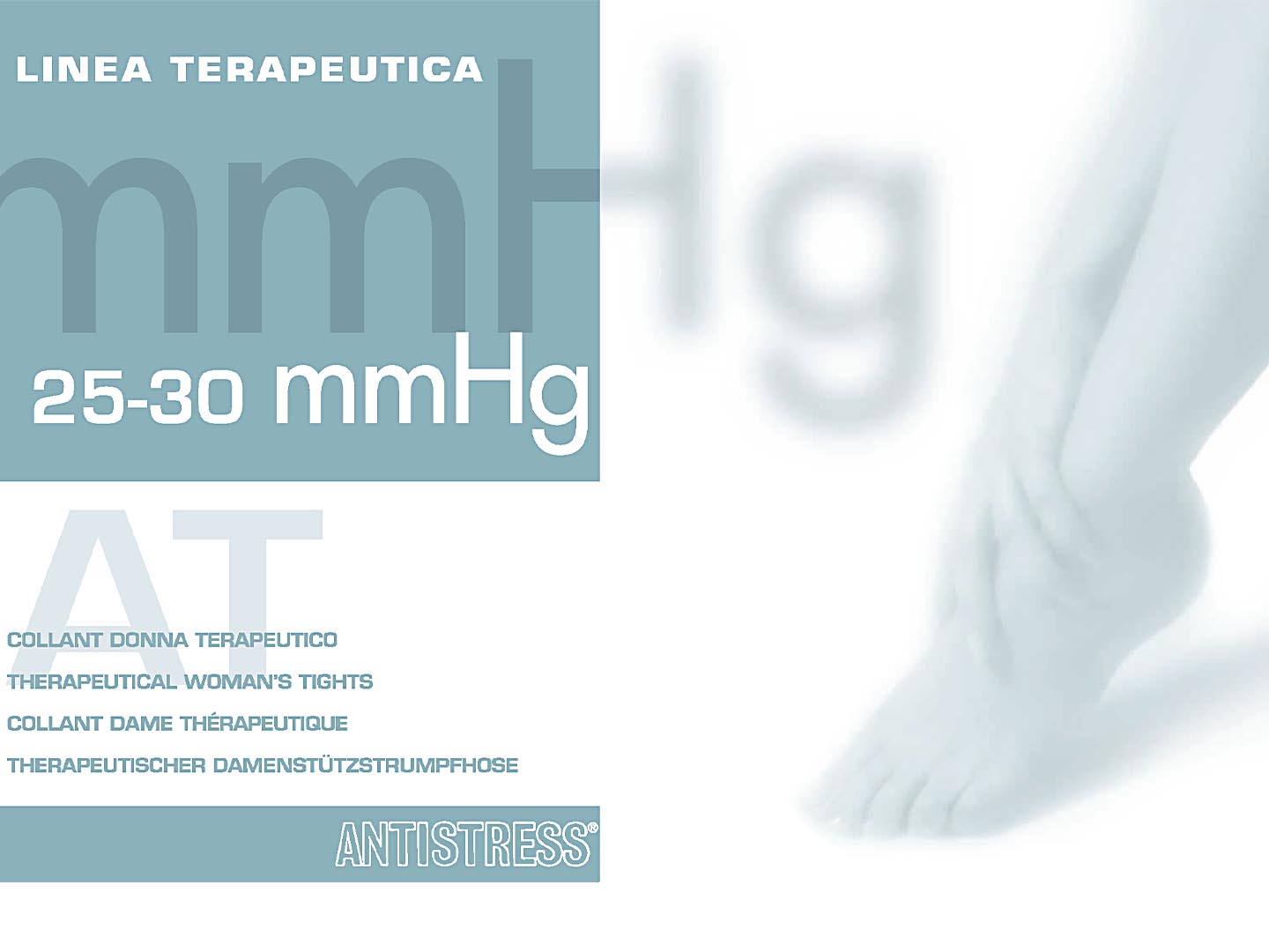 Antistress Elly Calze Collant Gambaletti autoreggenti Compressione Graduata uomo donna mmhg bellezza