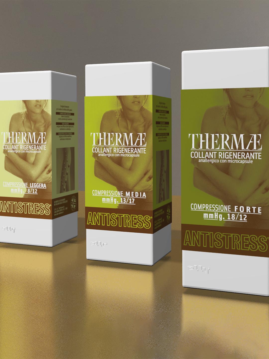 Antistress Elly Calze Collant Gambaletti autoreggenti Compressione Graduata uomo donna mmhg bellezza